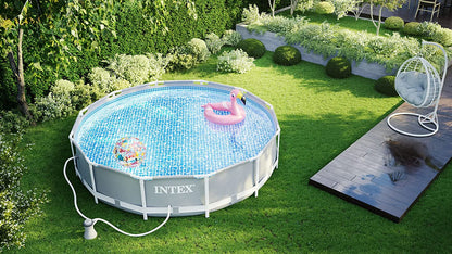 Intex PRISM 10' Metal Frame Above Ground Pool - 305cm x 76cm 26702 - Image 2