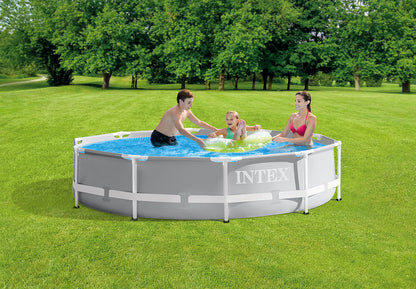 Intex PRISM 10' Metal Frame Above Ground Pool - 305cm x 76cm 26702 - Image 4