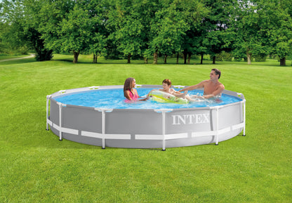 Intex PRISM 12' Metal Frame Above Ground Pool - 366cm x 76cm 26712 - Image 3