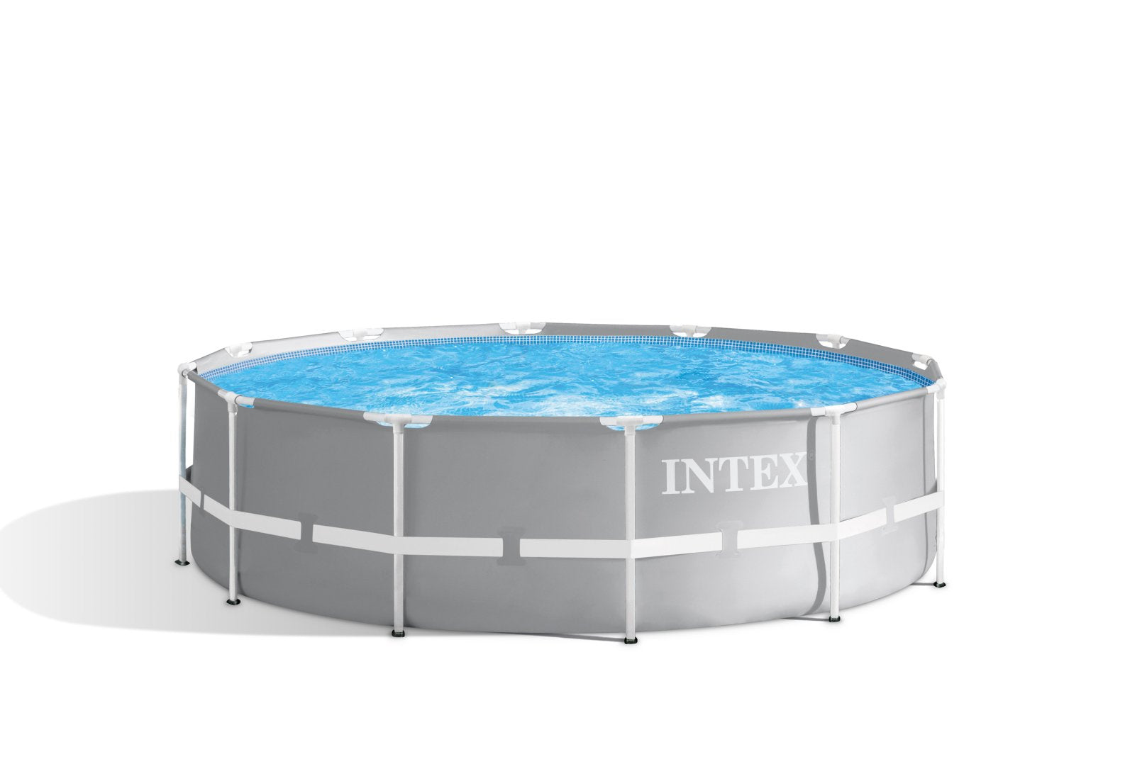 Intex PRISM Premium 12' Metal Frame Pool Outdoor Above Ground 366cm x 99cm - 26716 - Image 4