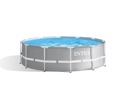 Intex PRISM Premium 12' Metal Frame Pool Outdoor Above Ground 366cm x 99cm - 26716 - Image 4