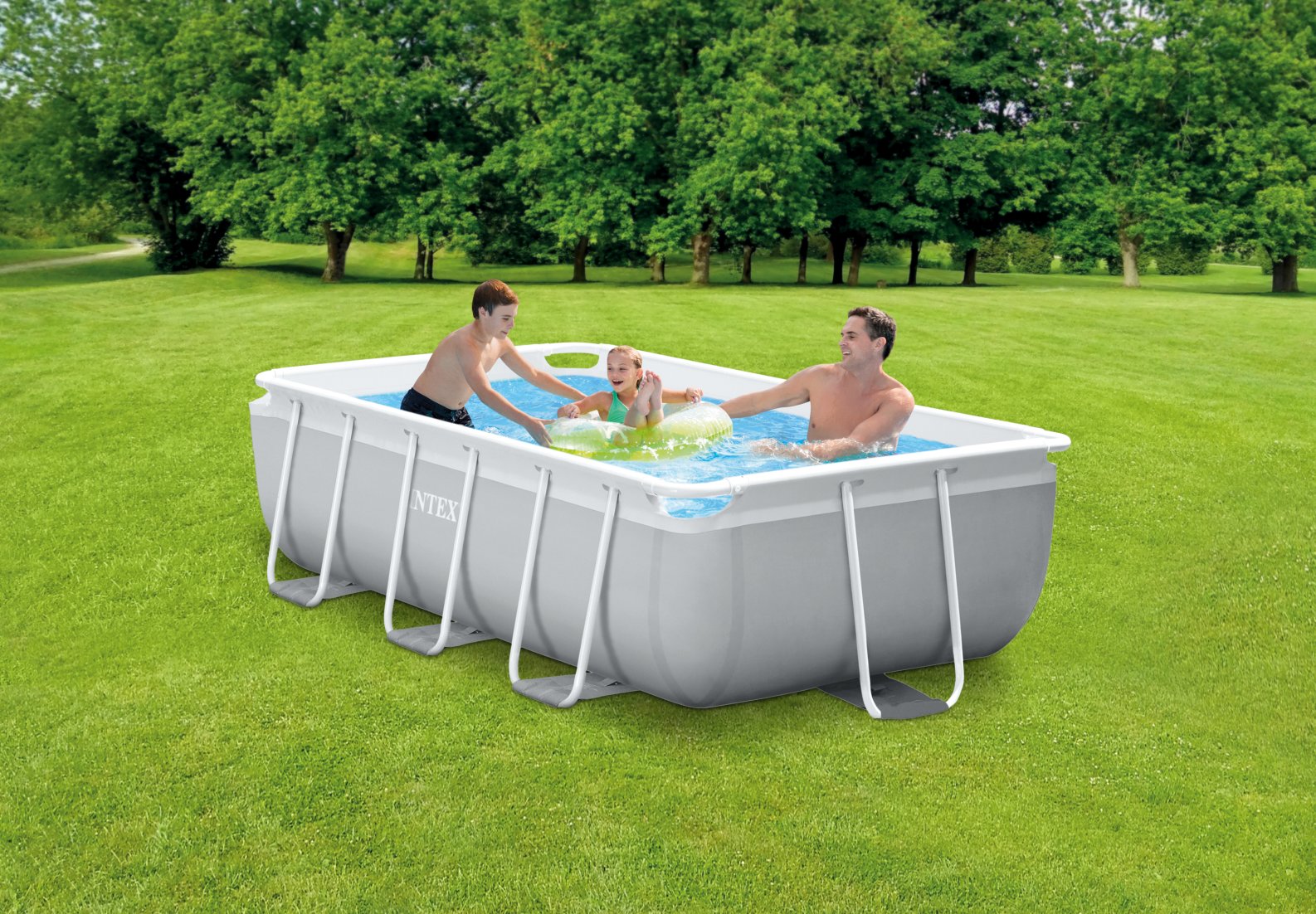 Intex PRISM  Metal Frame Pool  3.0m x 1.75m 80cm 26784 - Image 2