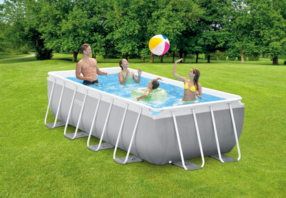 Intex PRISM Premium Rectangle Metal Frame Pool Above Ground 4.0m x 2.0m 1.0m 26788 - Image 2