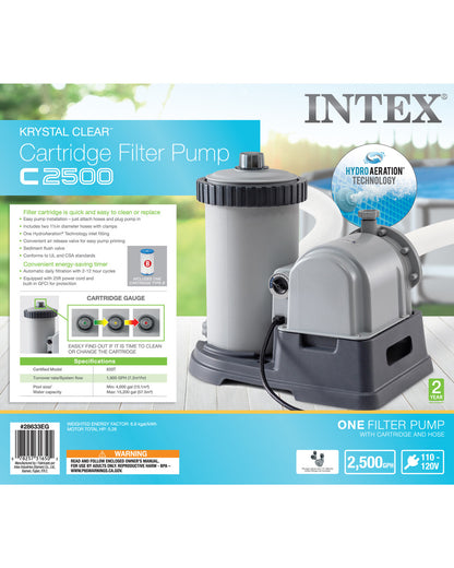 Intex Pool PUMP and FILTER 9463/h C2500 28634 - Image 2