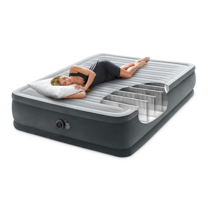 Intex Queen Plus Inflatable Air Mattress 46cm 64414 - Image 9