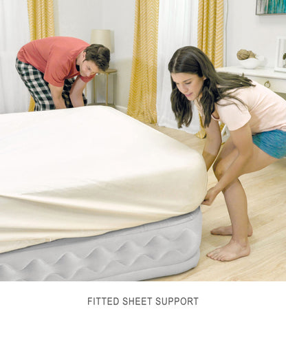 Intex Queen Dura-Beam Deluxe Supreme Air-Flow Air Mattress 51cm 64490 - Image 4