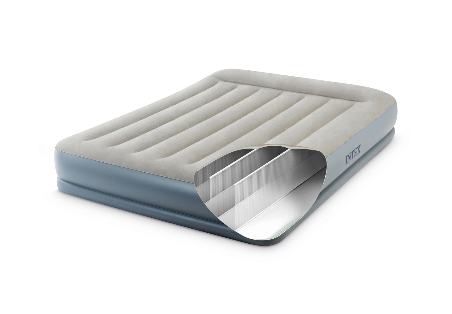 INTEX Queen Dura-Beam® Air Mattress w/ Built-In USB Electric Pump 64118 - Image 9