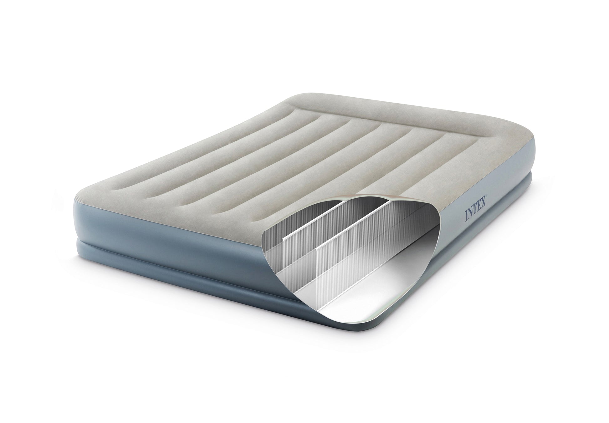 INTEX Queen Dura-Beam® Air Mattress w/ Built-In USB Electric Pump 64118 - Image 9