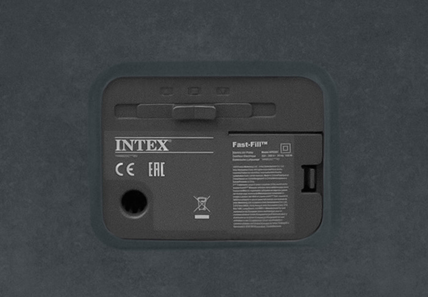 INTEX Queen Dura-Beam® Comfort Plush Air Mattress w/ Built-In USB Electric Pump 64418 - Image 3