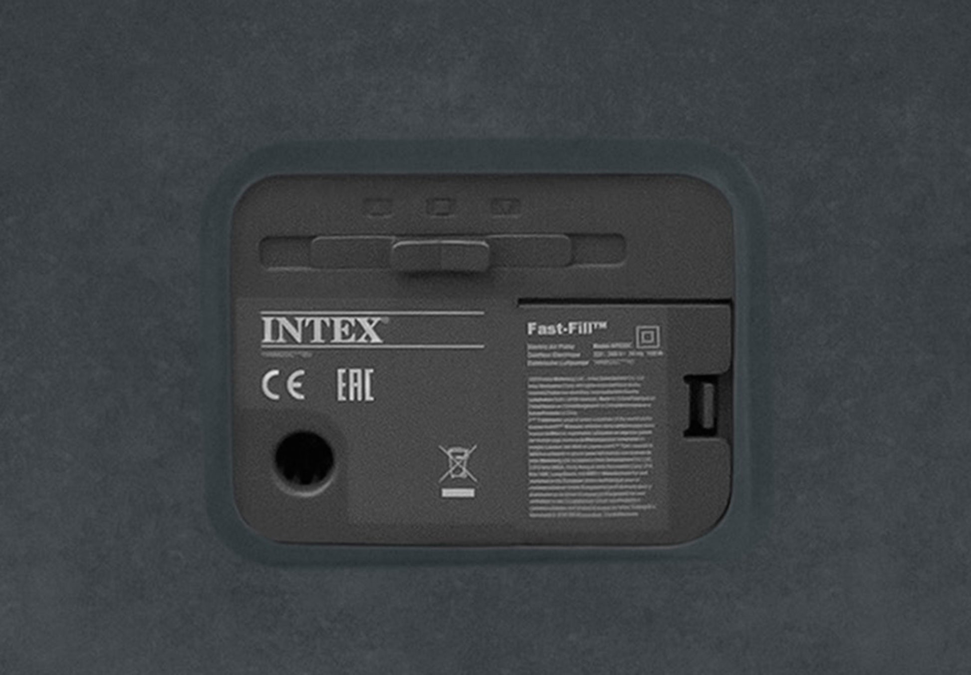 INTEX Queen Dura-Beam® Comfort Plush Air Mattress w/ Built-In USB Electric Pump 64418 - Image 3