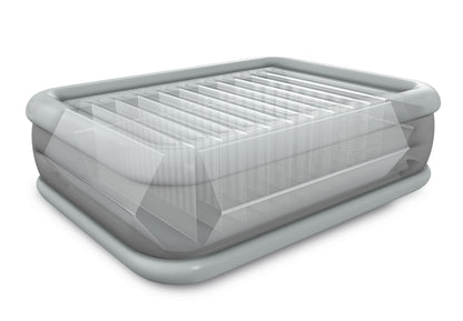 INTEX Queen Dura-Beam® Comfort Plush Air Mattress w/ Built-In USB Electric Pump 64418 - Image 5