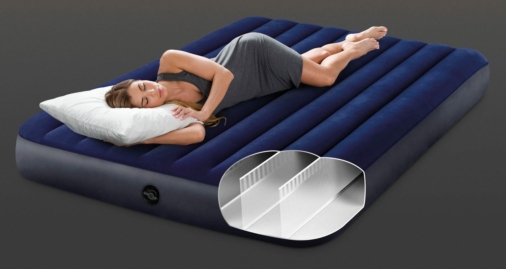 Intex Queen Classic Downy Airbed 64759 - Image 3