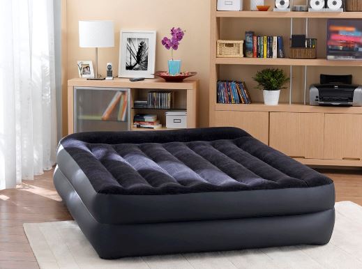 Intex Queen Pillow Rest Airbed with 240v pump 64124 - Image 2