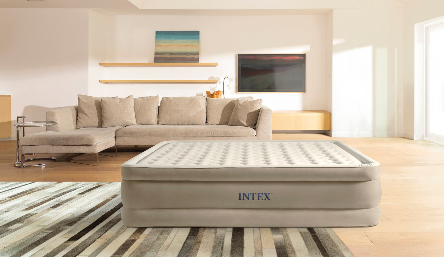 Intex Queen Ultra Plush Airbed 152cm x 203xm x 46cm 64428 - Image 2
