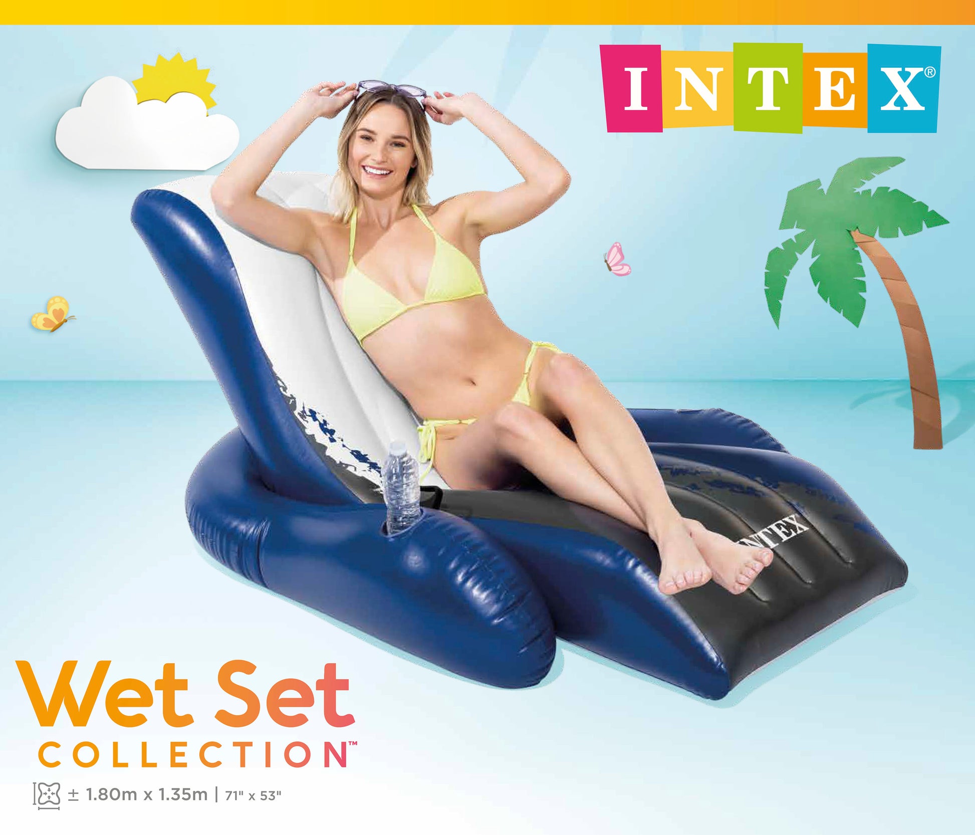 Intex Floating Recliner Lounge 58868 - Image 5