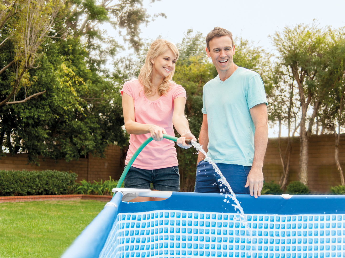 Intex Rectangular Frame Pool 2.2m X 1.5m X 0.6 28270 - Image 6