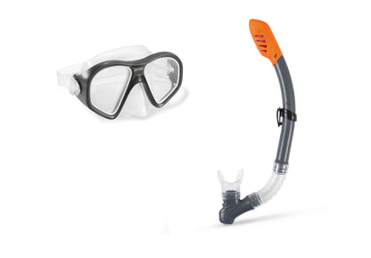 Intex Mask Snorkel Set Reef Rider Set Adult 55648 - Image 4
