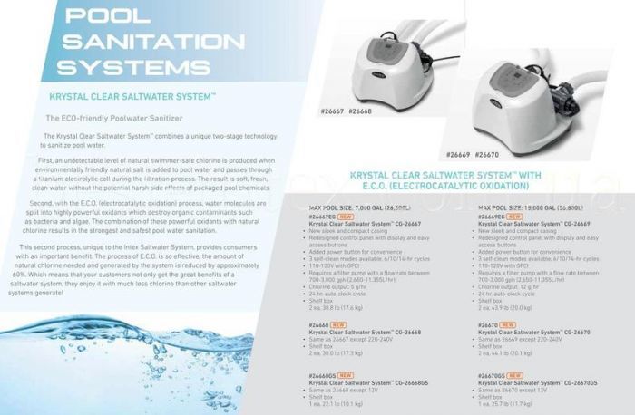 Intex Pool Salt Chlorinator for Above Ground Pool 12g/hour 26670 - Image 3