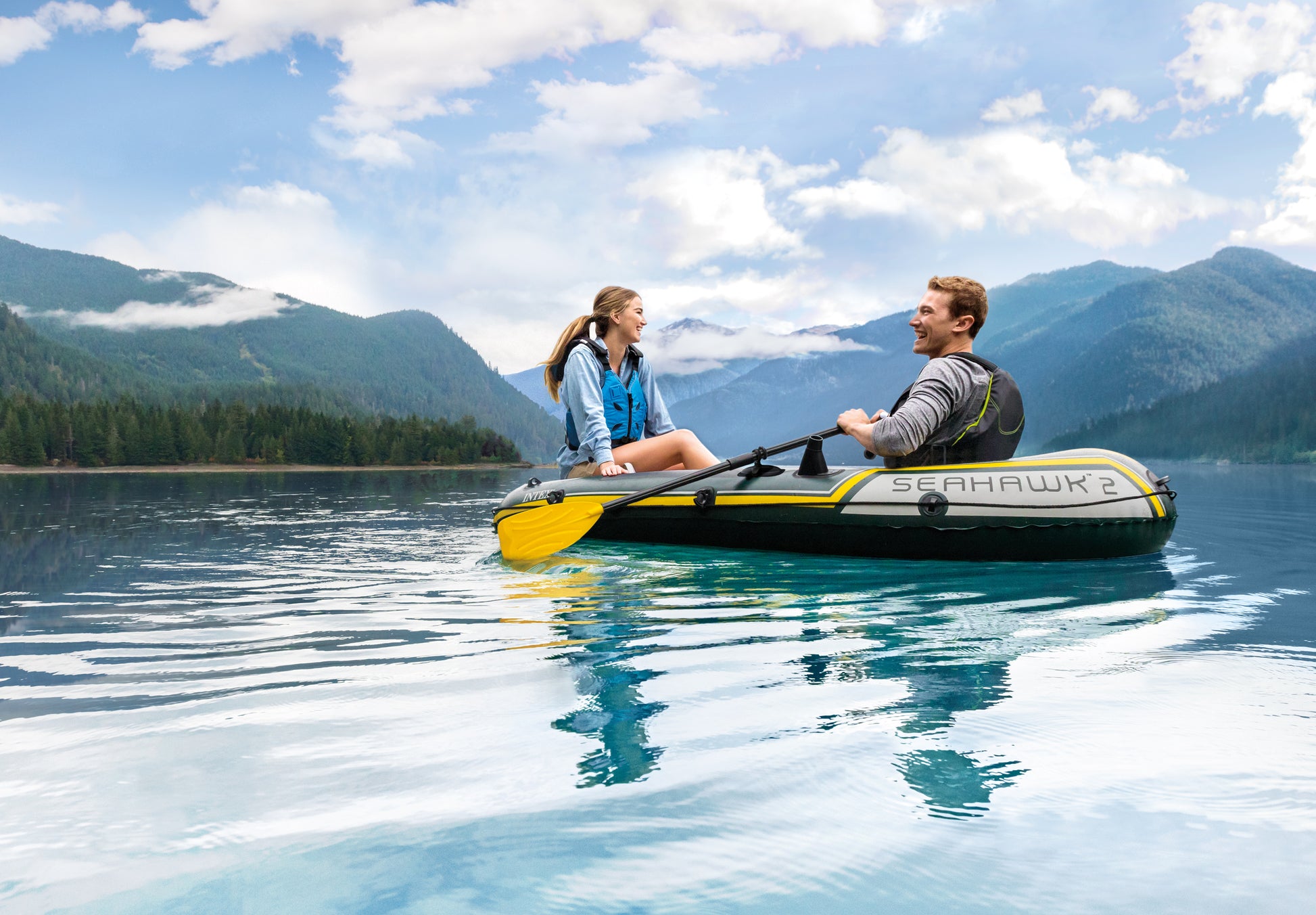 Intex Seahawk 2 Boat Set 68347 - Image 9