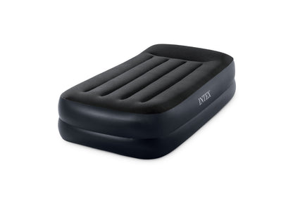 Intex Single (Twin) Pillow Rest Airbed 240v Pump 42cm 64122 - Image 2