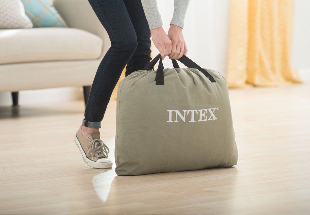 Intex Single (Twin) Deluxe Air Bed 46cm 64412 - Image 2