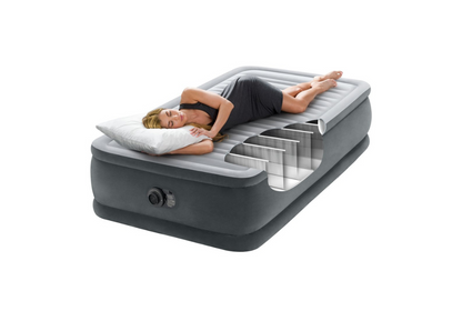 Intex Single (Twin) Deluxe Air Bed 46cm 64412 - Image 3