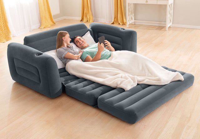 Intex Pull Out Sofa Queen Bed 66552 - Image 3