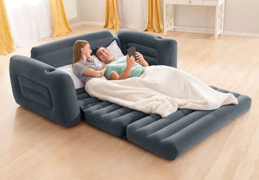 Intex Pull Out Sofa Queen Bed 66552 - Image 3