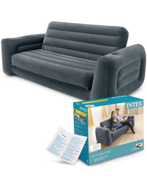 Intex Pull Out Sofa Queen Bed 66552 - Image 6