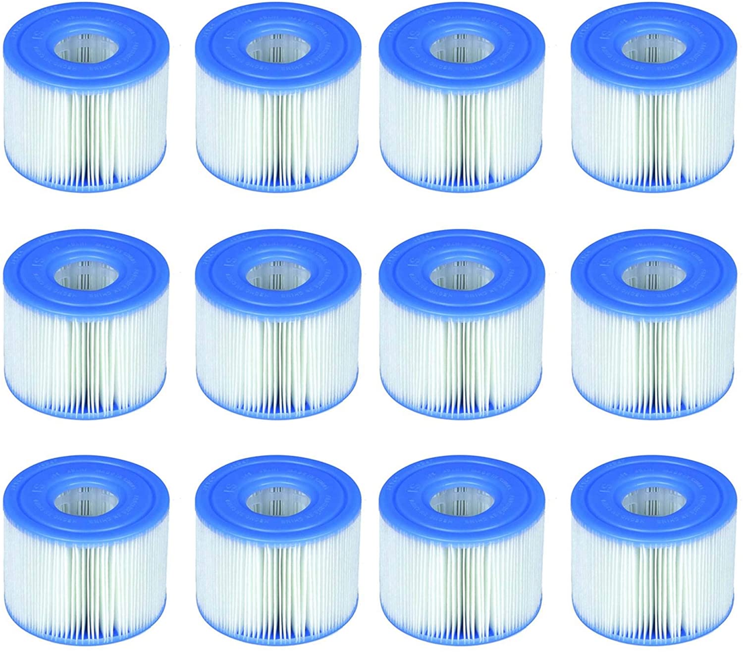 Intex Spa S1 Replacement Filter Cartridges 12 Pack 29001_6 - Image 2