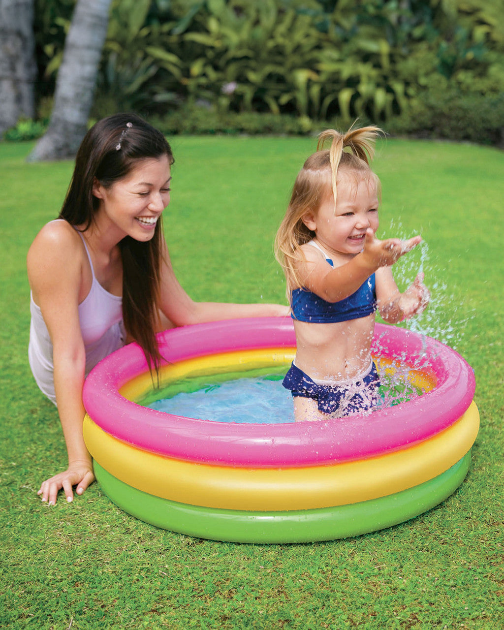 Intex Sunset Glow Kiddie Pool 86cm x 25cm - 58924 - Image 3