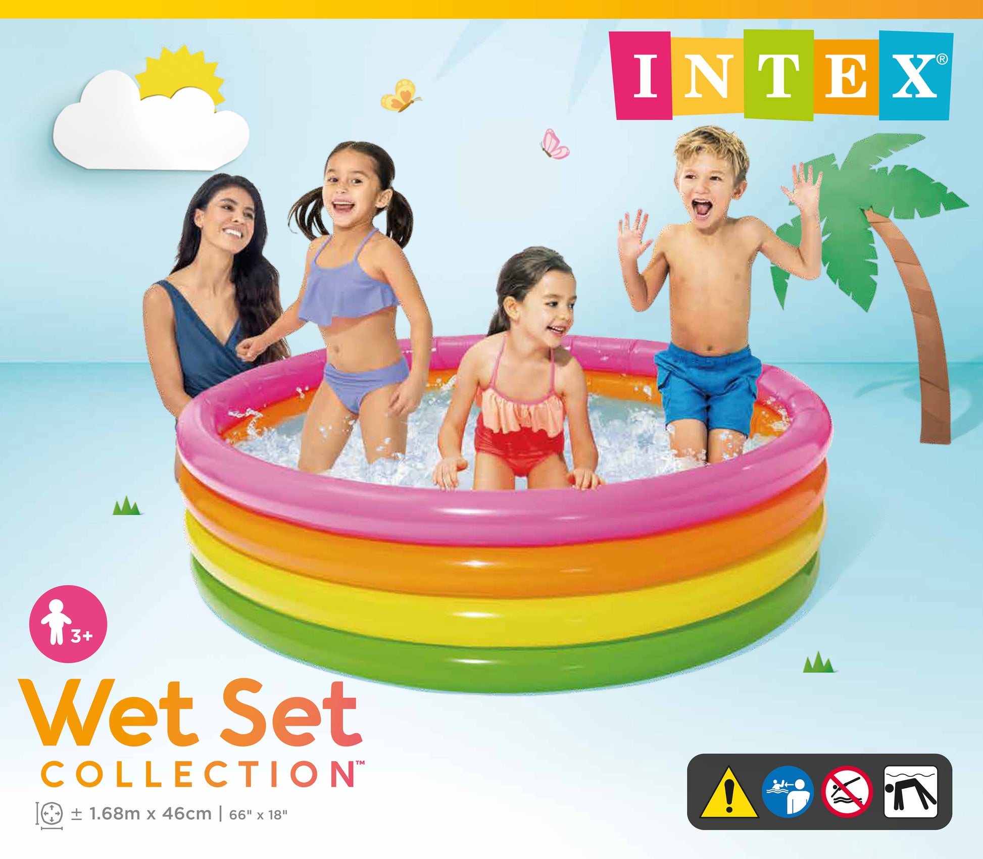 Intex Sunset Glow Pool 56441 - Image 3