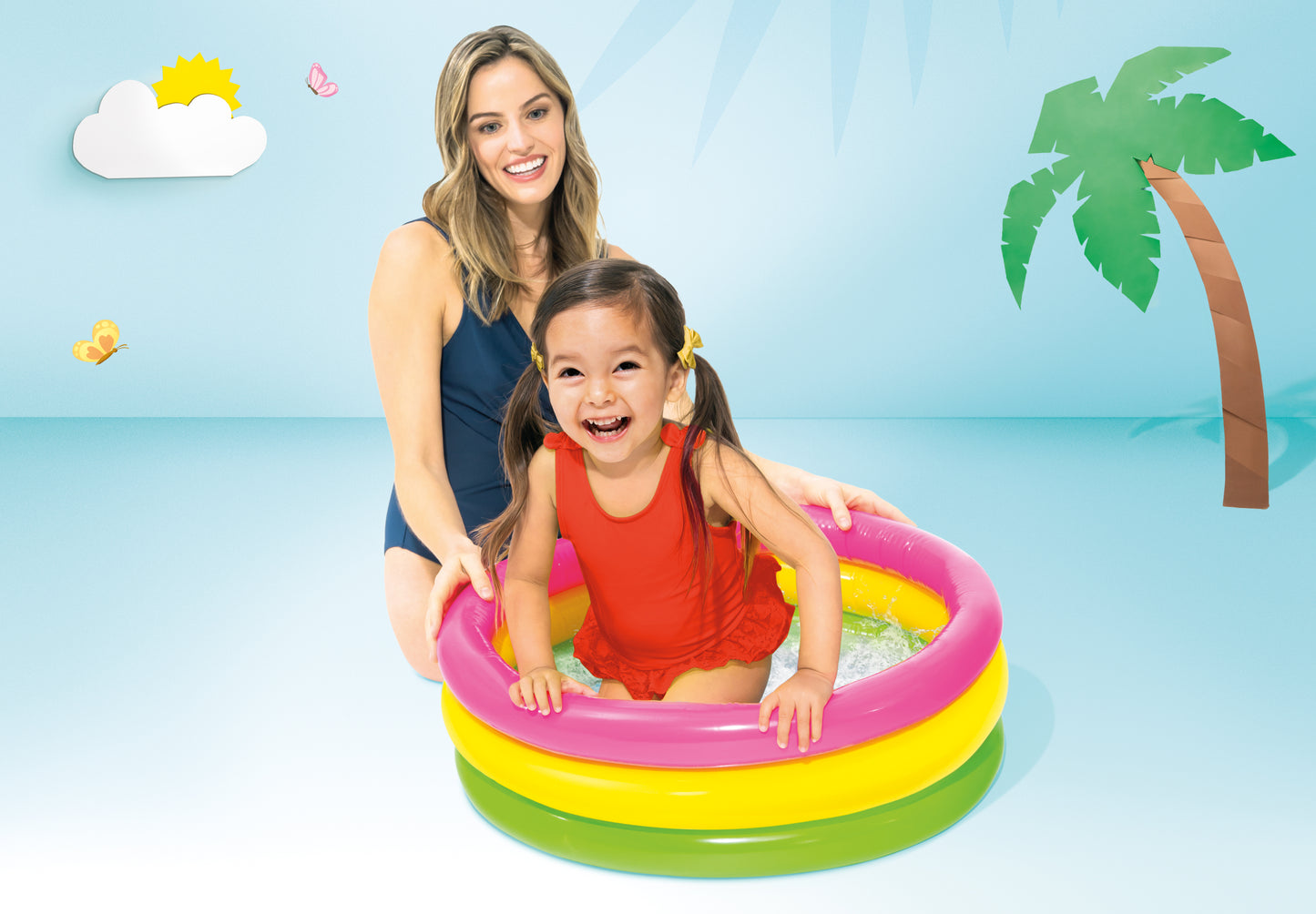 Intex Sunset Glow Baby Pool 57107 - Image 3