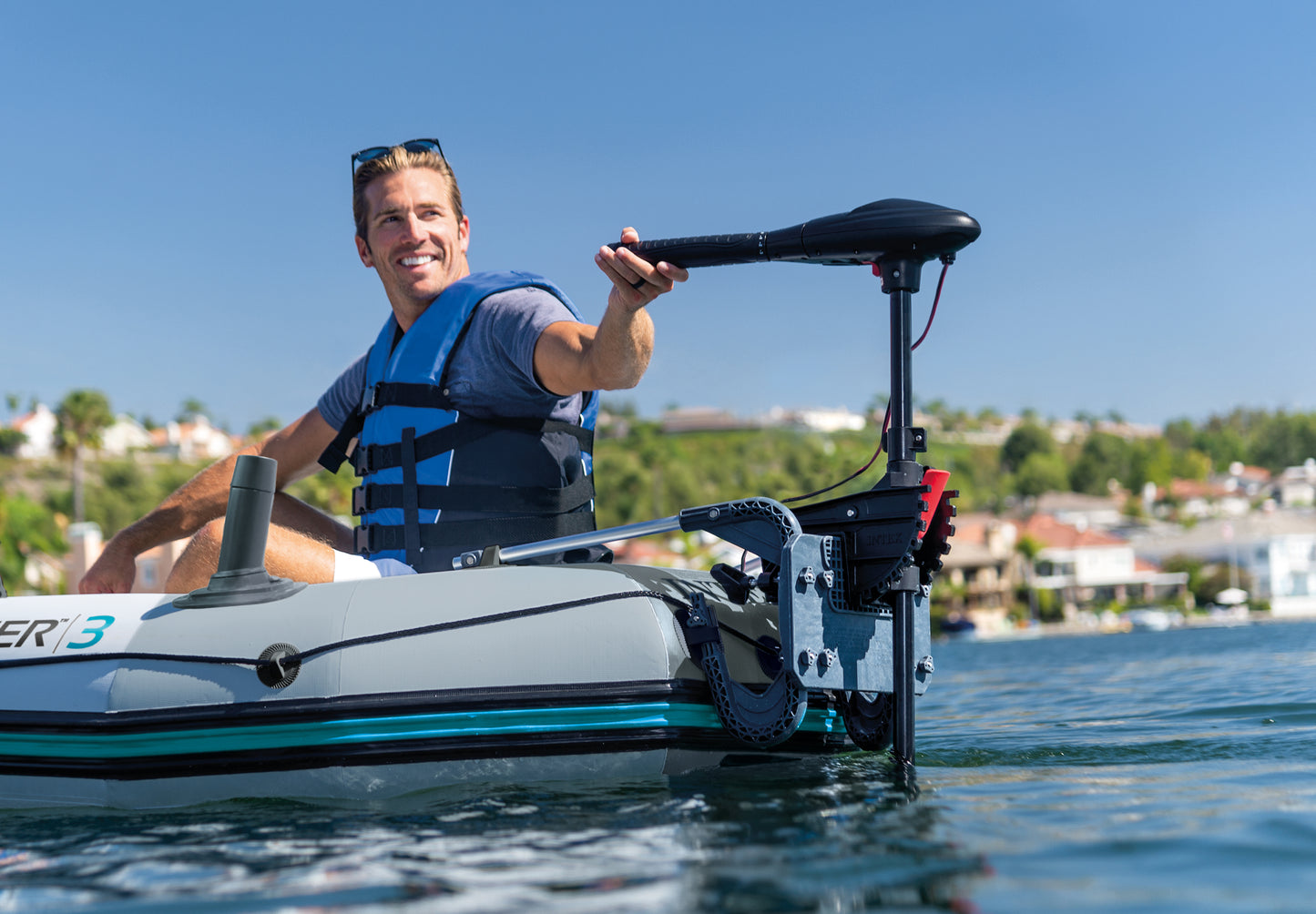 Intex Electric Trolling Transom Motor 68631 - Image 4