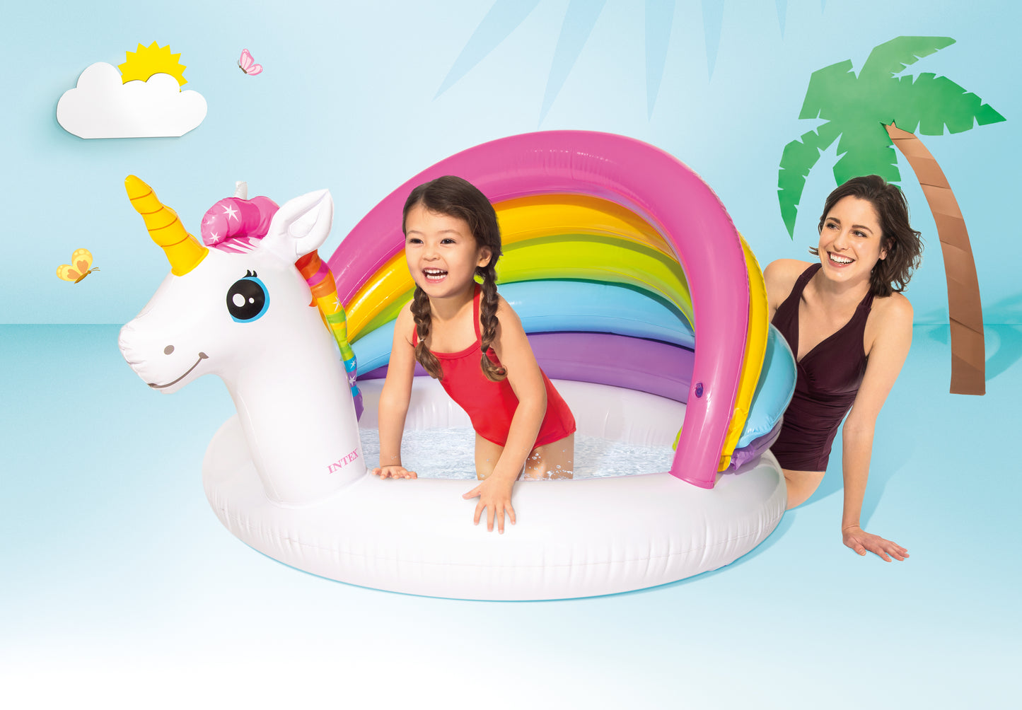 Intex Unicorn Baby Pool 57113 - Image 2