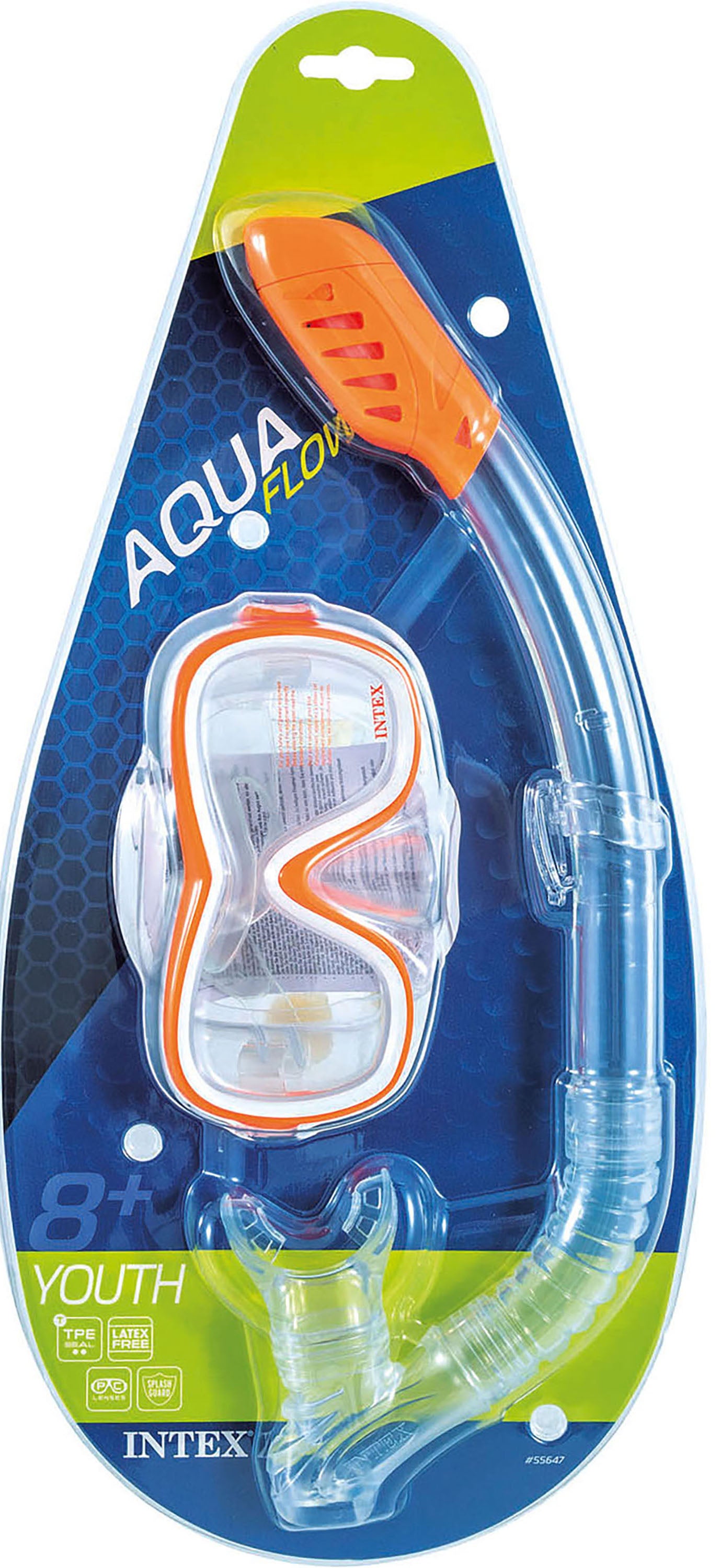 Intex Mask Snorkel Set Wave Rider Set Youth 55647 - Image 4
