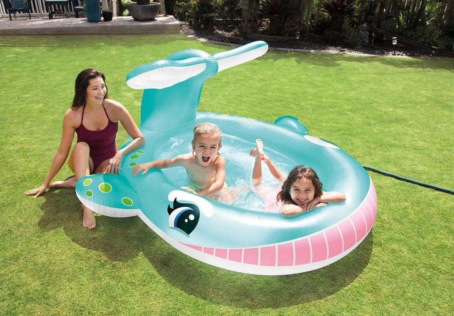 Intex Whale Spray Pool Kids Baby 57440 - Image 5