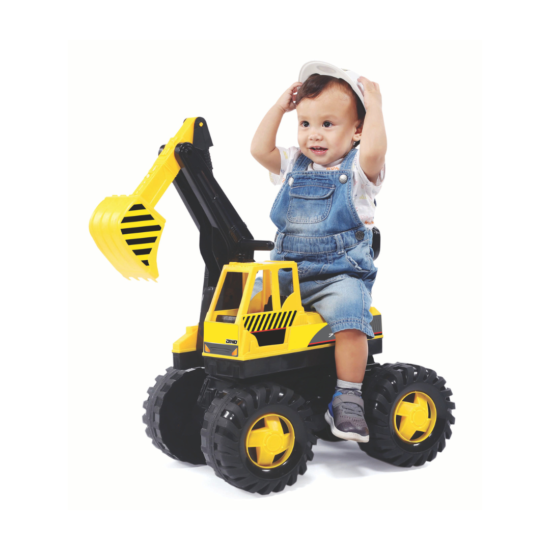Volta Kick A Long Construction Digger Push Scooter 3+ SHP712 - Image 2