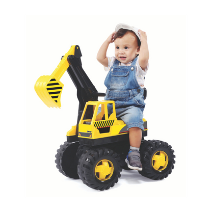 Volta Kick A Long Construction Digger Push Scooter 3+ SHP712 - Image 2
