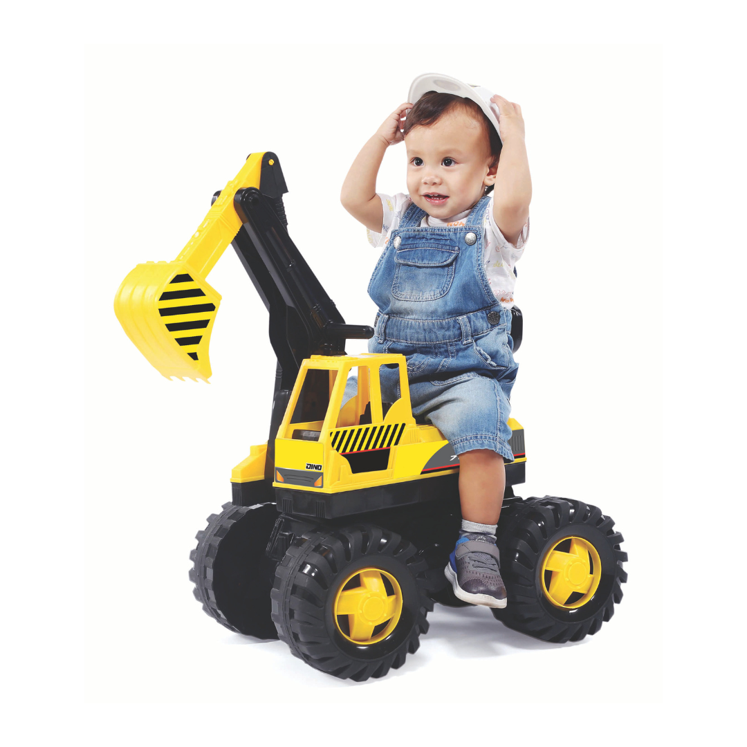 Volta Kick A Long Construction Digger Push Scooter 3+ SHP712 - Image 4