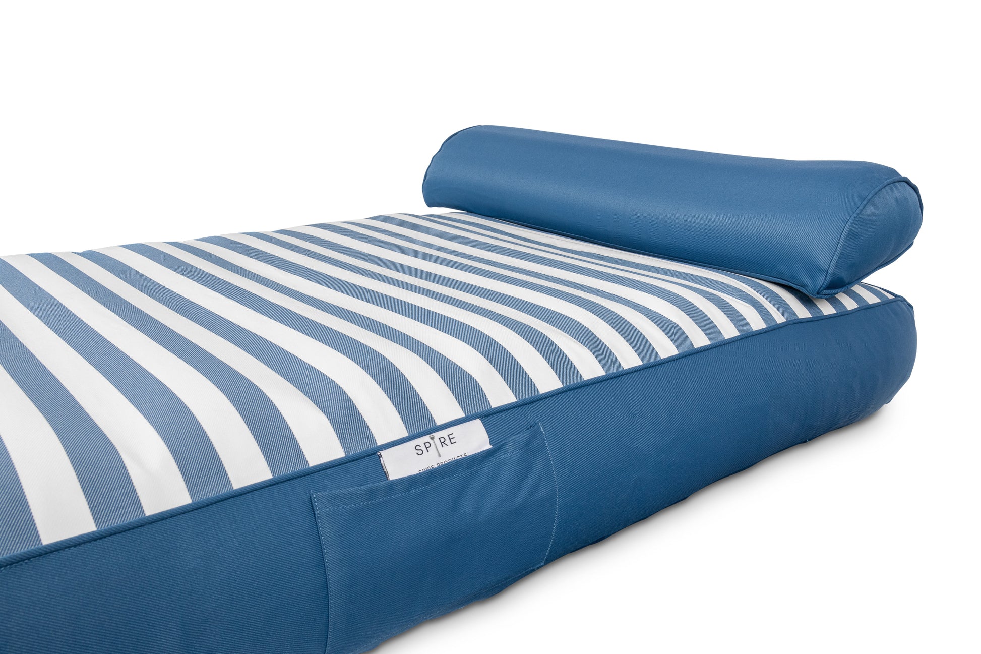 Spire Adalus Luxury Pool Lounge Blue Stripe RL-935B - Image 4