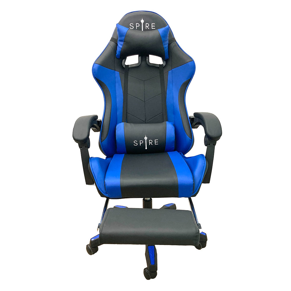 Spire Zinc Adjustable Gaming/Office Chair Blue And Black - 813F - Image 3