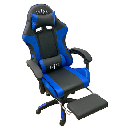Spire Zinc Adjustable Gaming/Office Chair Blue And Black - 813F - Image 4