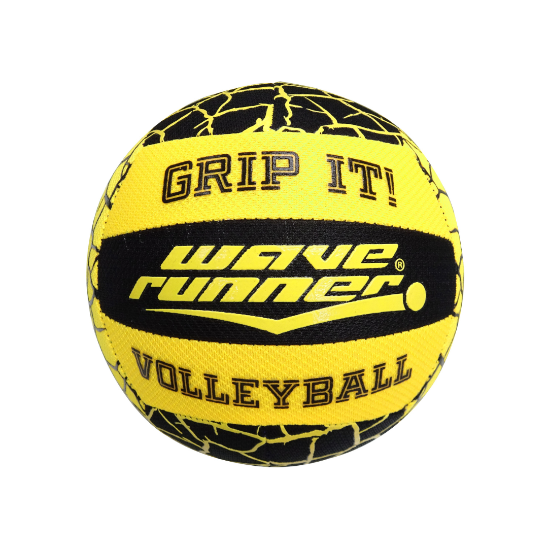 Wave Runner Grip It Volleyball 20cm with pump (deflated) Asst - WRV800-PUM - Image 3