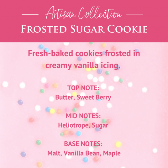 Frosted Sugar Cookie 2.5 oz Artisan Wax Melt - Image 3