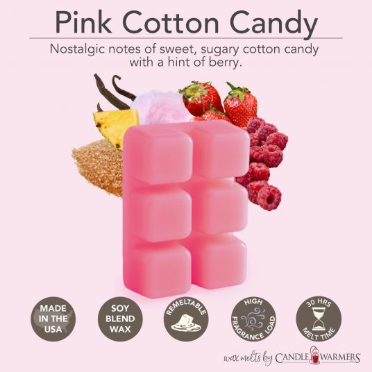 Pink Cotton Candy Classic Wax Melts 2.5oz - Image 3