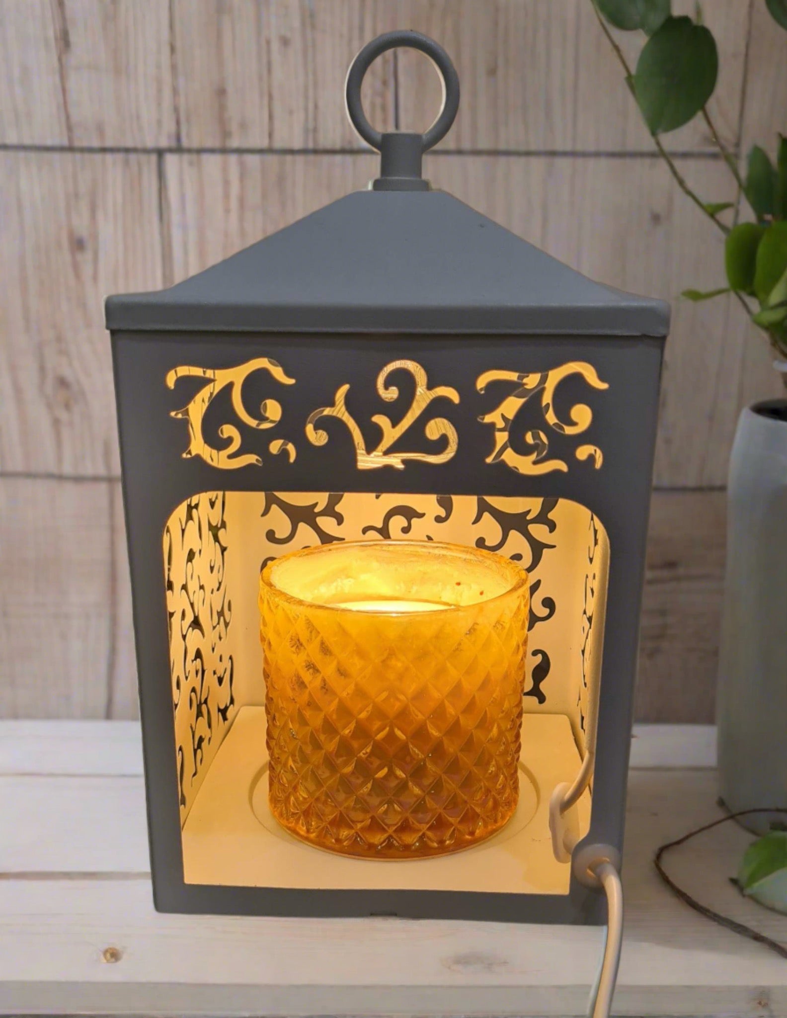 White Cottage Lantern - Image 4