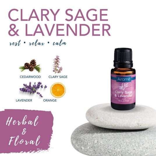 Clary Sage & Lavender Essential Oil Blend - Image 3