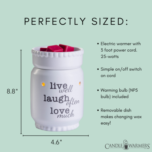 Live Laugh Love Illumination Warmer - Image 4