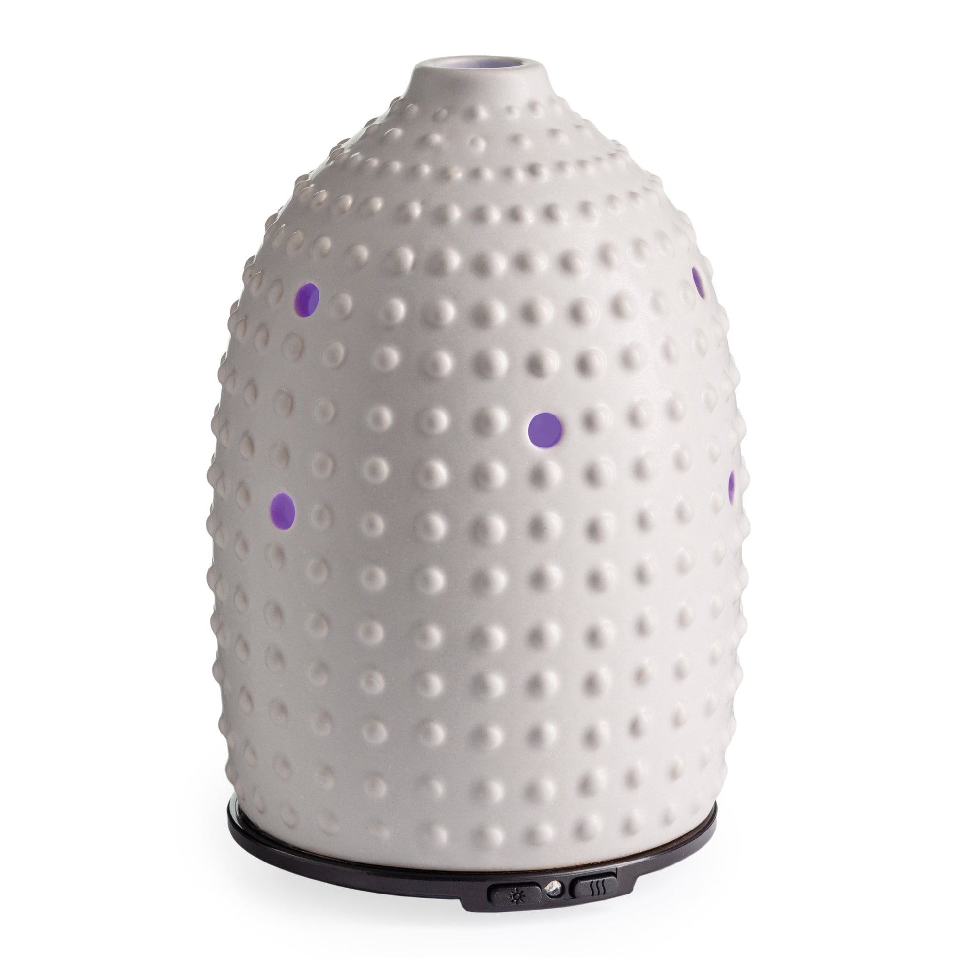 Gray Hobnail Ultrasonic Aroma Diffuser - Image 3